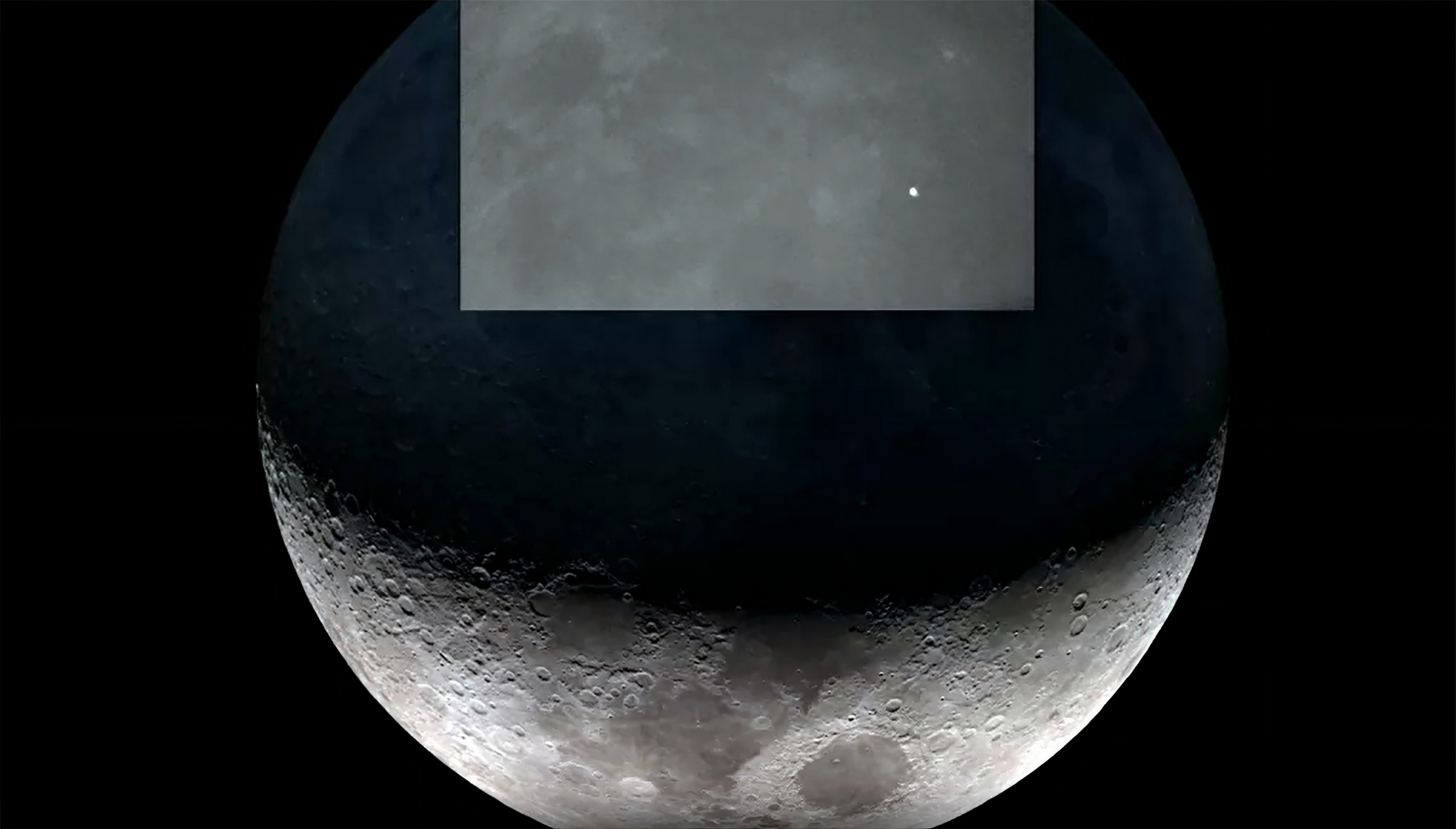 NASA descobre cratera rara imensa recém-formada na Lua