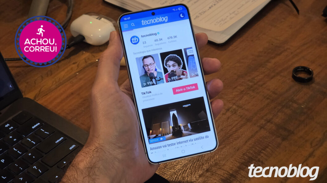 Galaxy S25 (256 GB) com Snapdragon tem desconto imbatível de 56% na Amazon