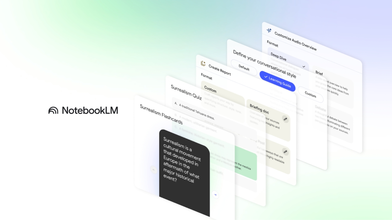 Google NotebookLM agora “lê” livros em EPUB para gerar resumos e afins