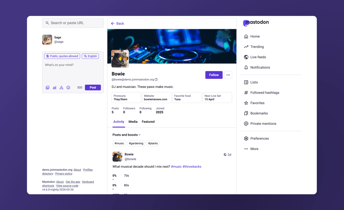 Mastodon is making its decentralized social network easier to use with its latest revamp