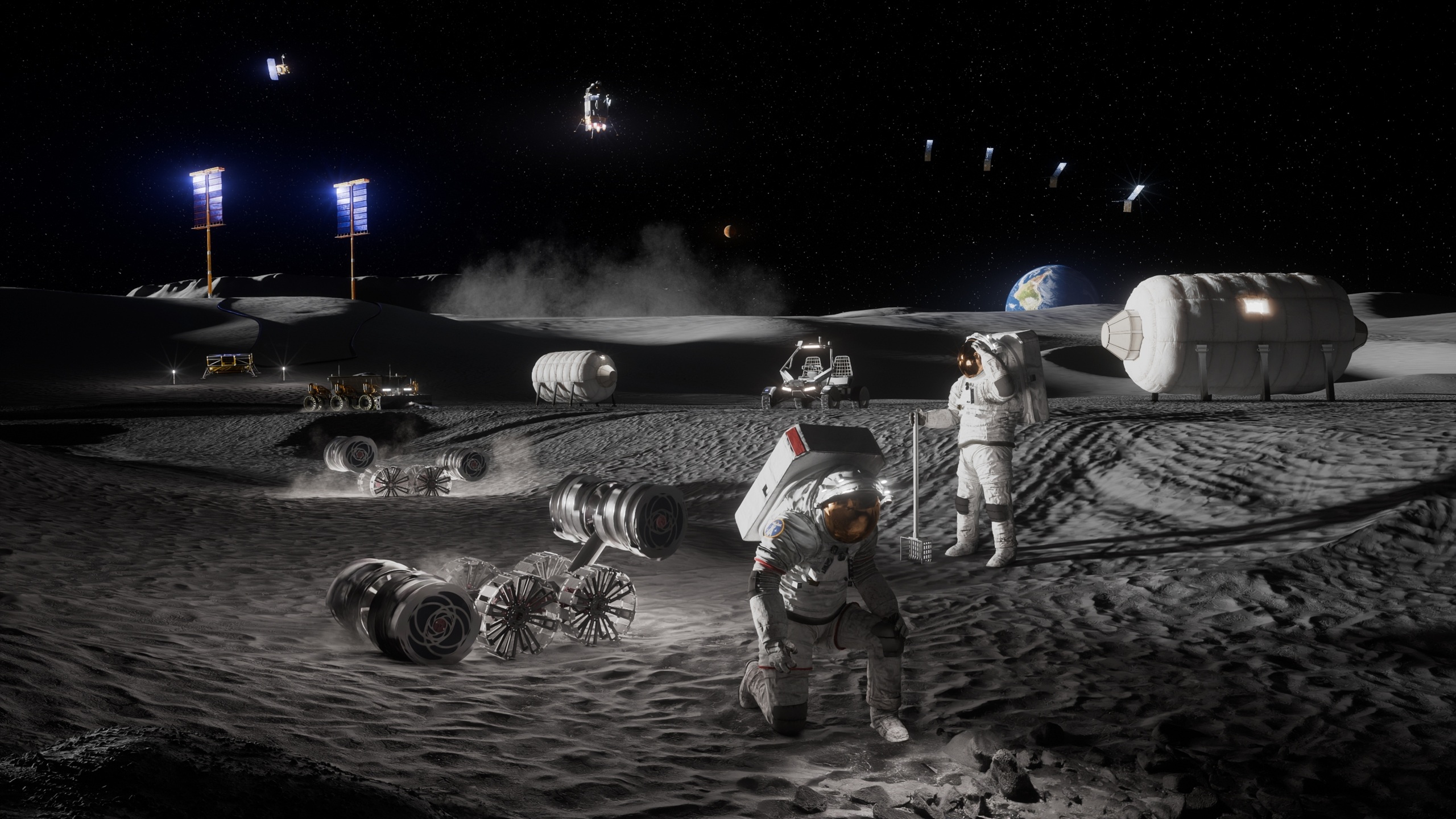 Conheça o material que pode ser usado na construção de bases lunares
