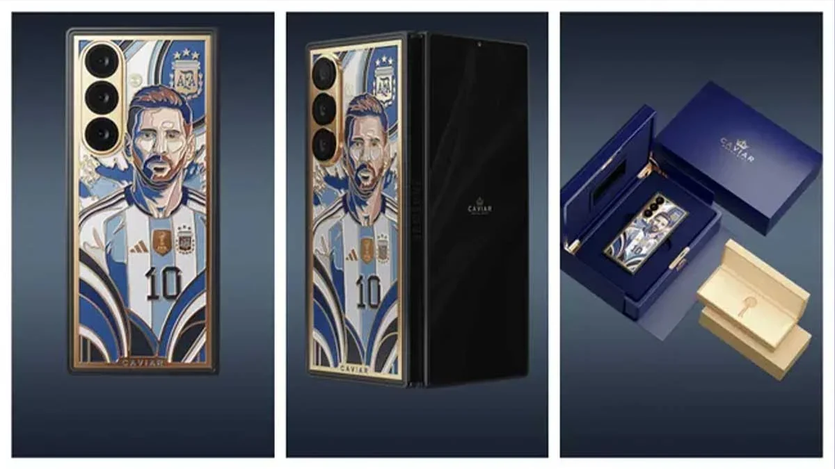 Celular de luxo do Messi custa R$ 67 mil e só terá 19 unidades produzidas