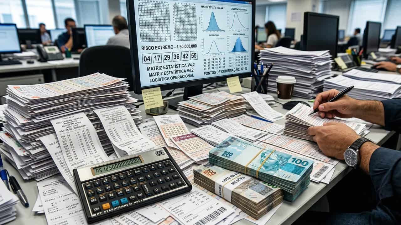 Quanto custa apostar todas as combinações possíveis da Mega-Sena