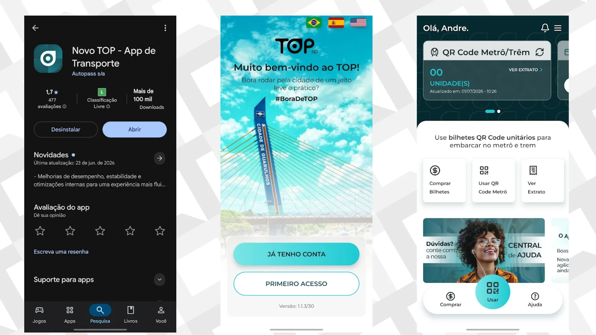 App para compra de bilhetes de metrô em SP deixa de funcionar neste domingo (6)