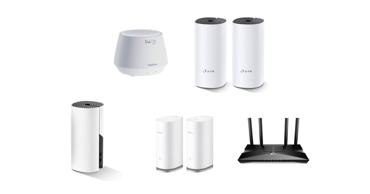 5 ofertas de Roteadores Wi-Fi para melhorar sua conexão em casa