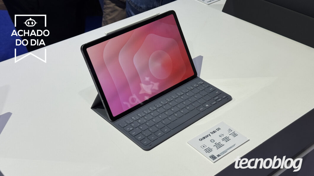 Galaxy Tab S11 (256 GB) fica 33% mais barato às vésperas do Dia do Consumidor