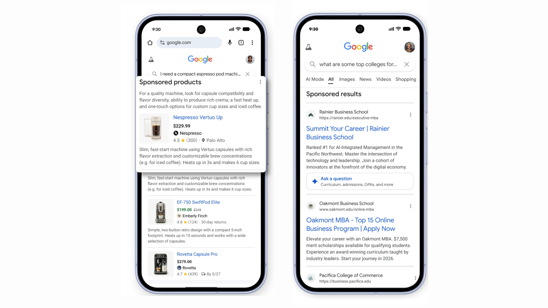 Google agora exibe anúncios nas respostas com IA na busca