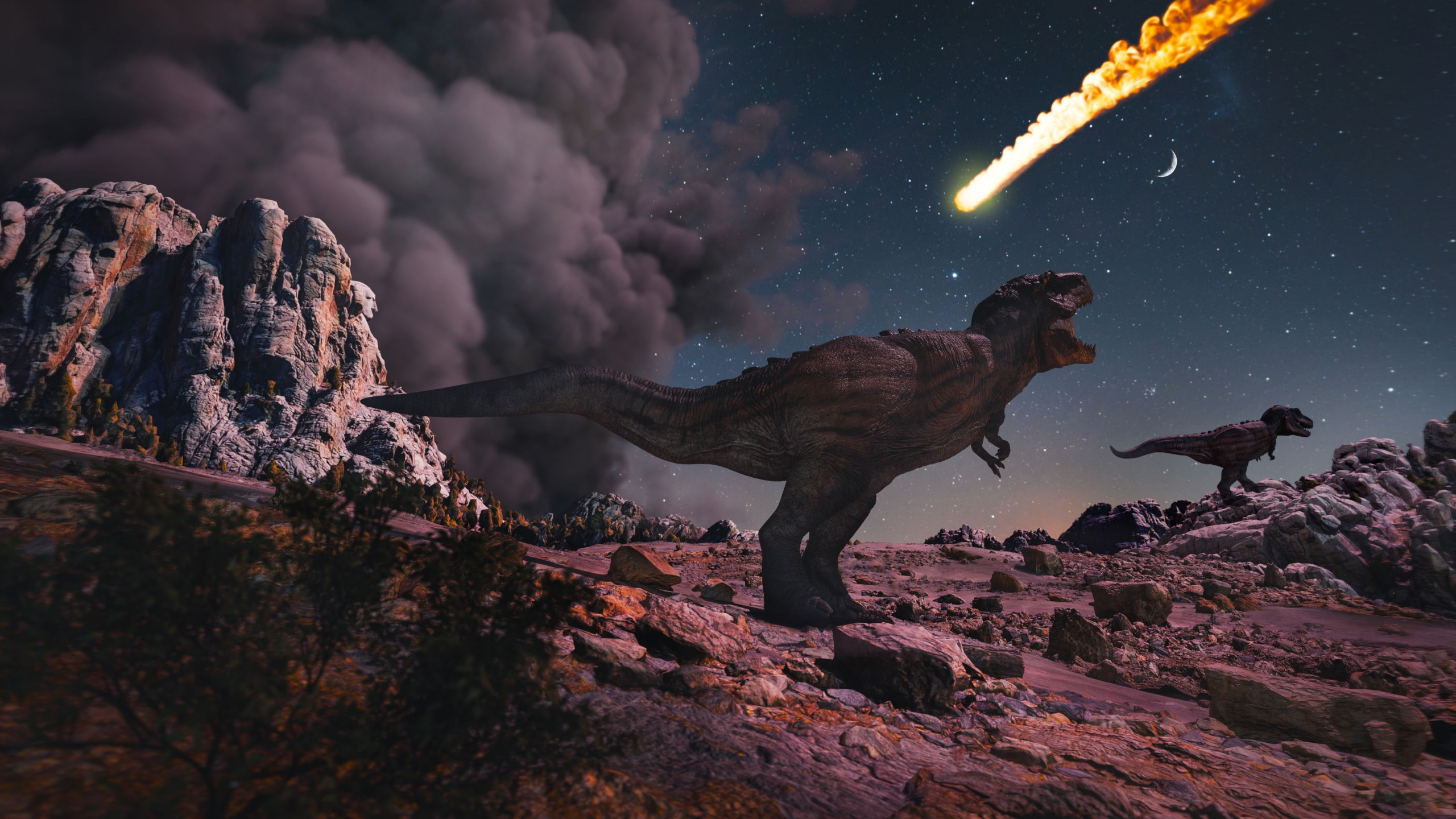 Como teria sido viver o apocalipse causado pelo asteroide que exterminou os dinossauros