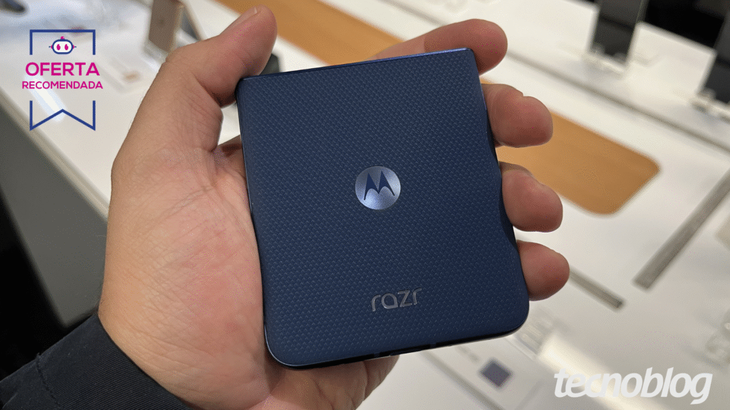 Motorola Razr 60 (256 GB) tem redução de 42% no preço no Magalu
