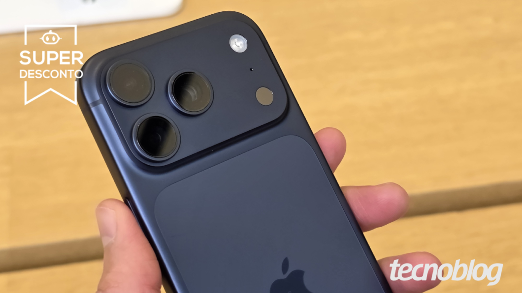 iPhone 17 Pro (256 GB) recebe mais desconto e tem 34% OFF no Mercado Livre