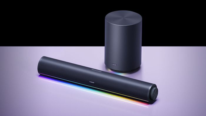Soundbar de mesa da Xiaomi vem com subwoofer e luzes LED por R$ 566