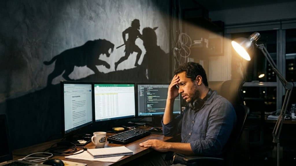 Paul Goldsmith, neurocientista: “Vivemos com tecnologia do século XXI, mas com um cérebro que ainda está preso na Idade da Pedra”