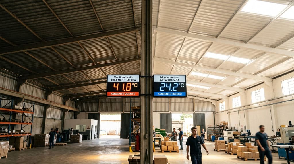 Tinta térmica promete mudar o jeito que você sente o calor dentro de casa