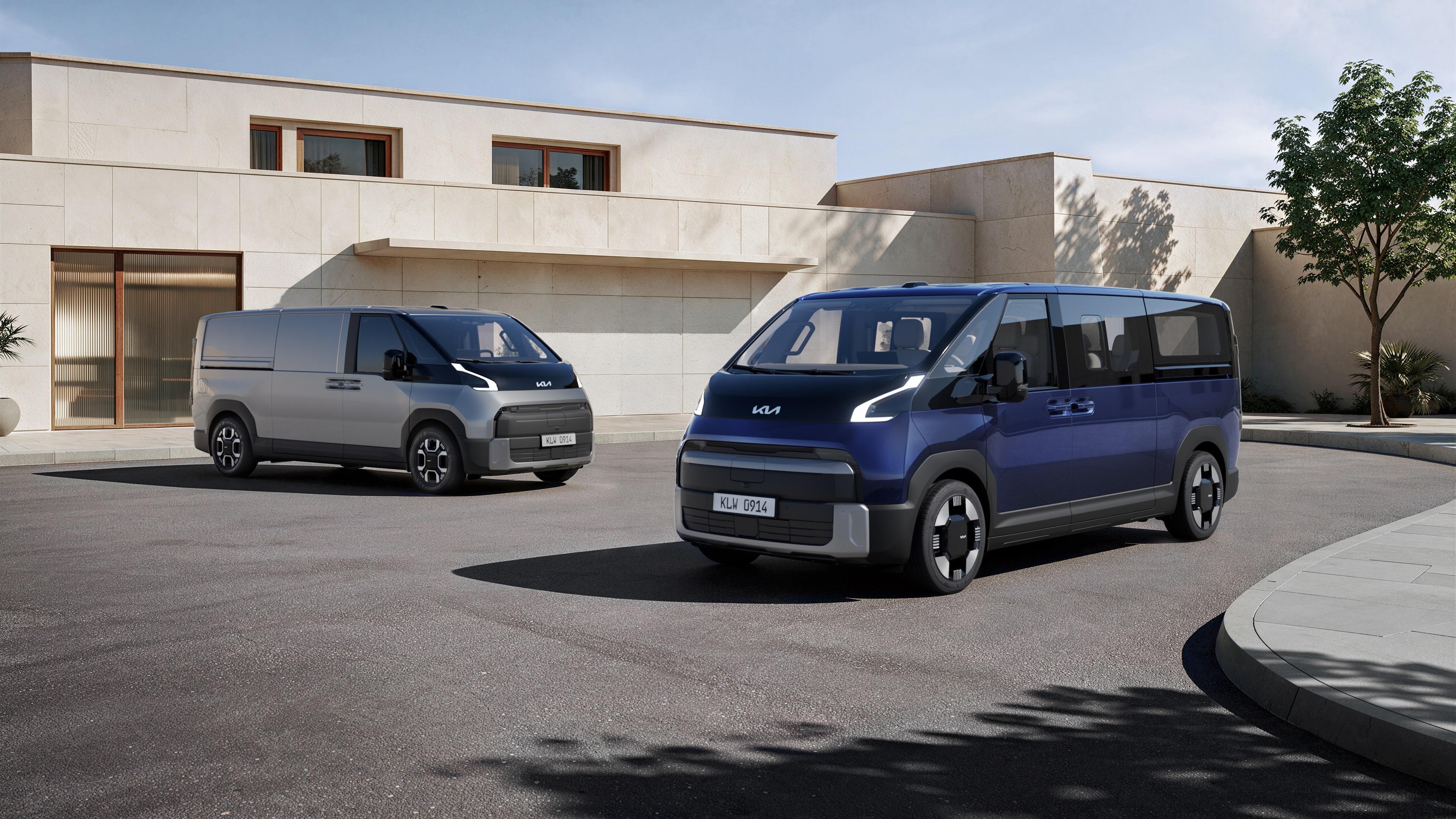 Kia’s electric van lineup is getting more interesting with reveal of PV7