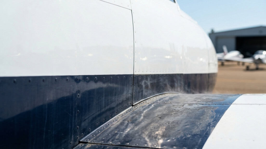 Por que os aviões quase sempre são brancos?