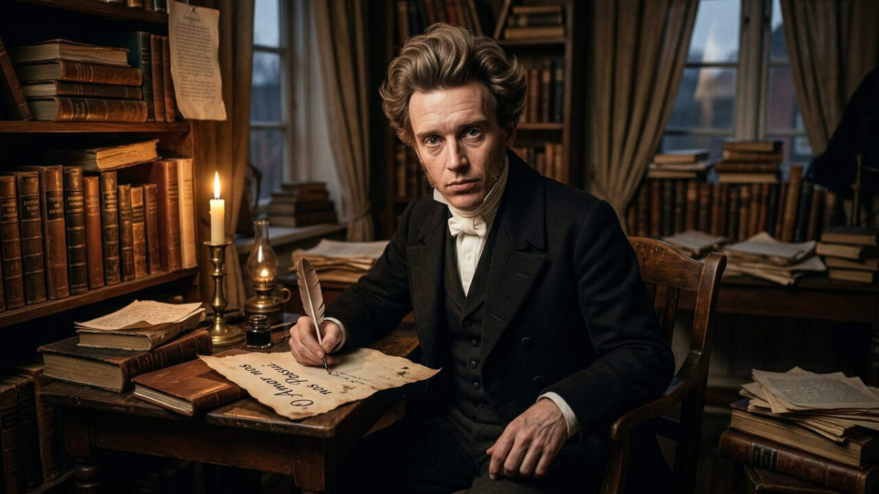 Søren Kierkegaard, filósofo: “O amor não é algo que possuímos, mas algo que nos possui.”