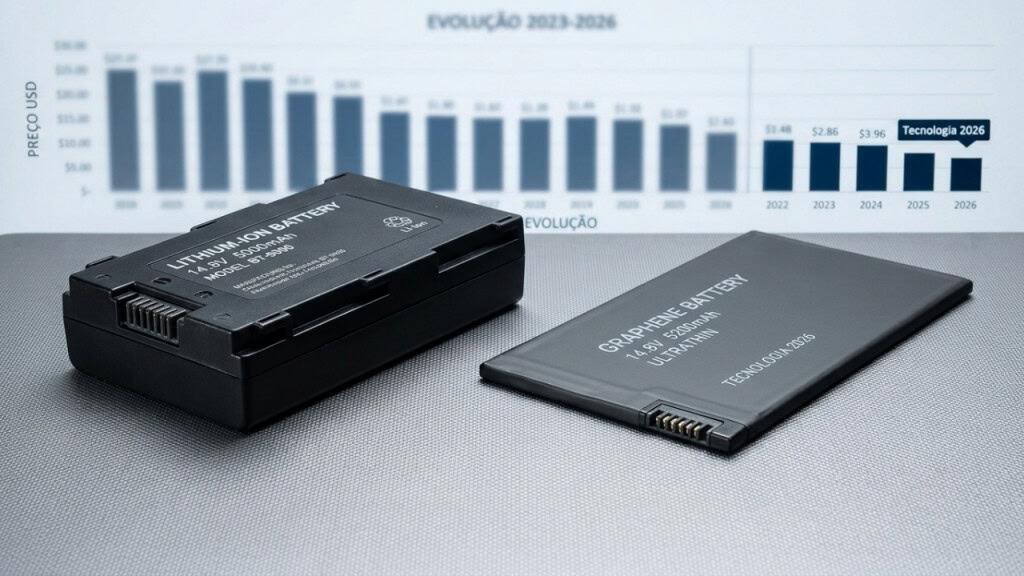 Quanto custa uma bateria de grafeno?