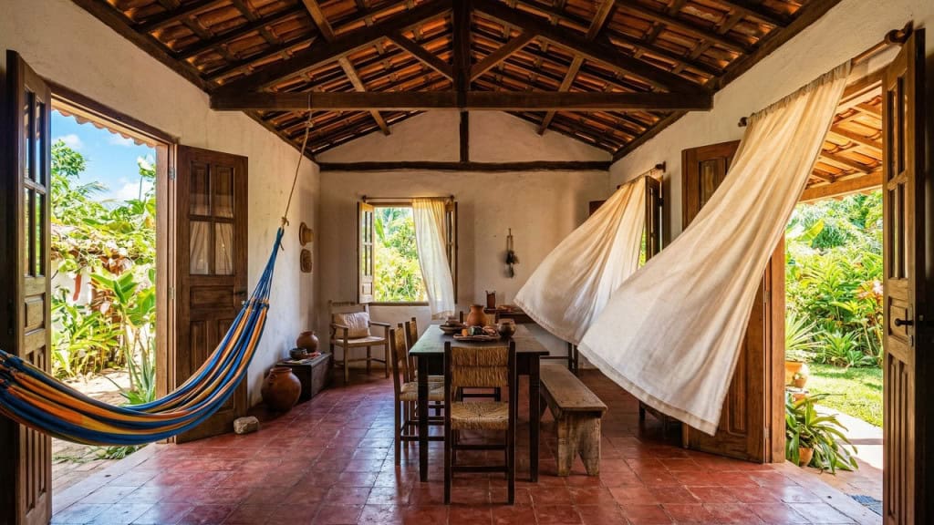 Mesmo no calor intenso, essas casas ficam frescas sem usar ar-condicionado