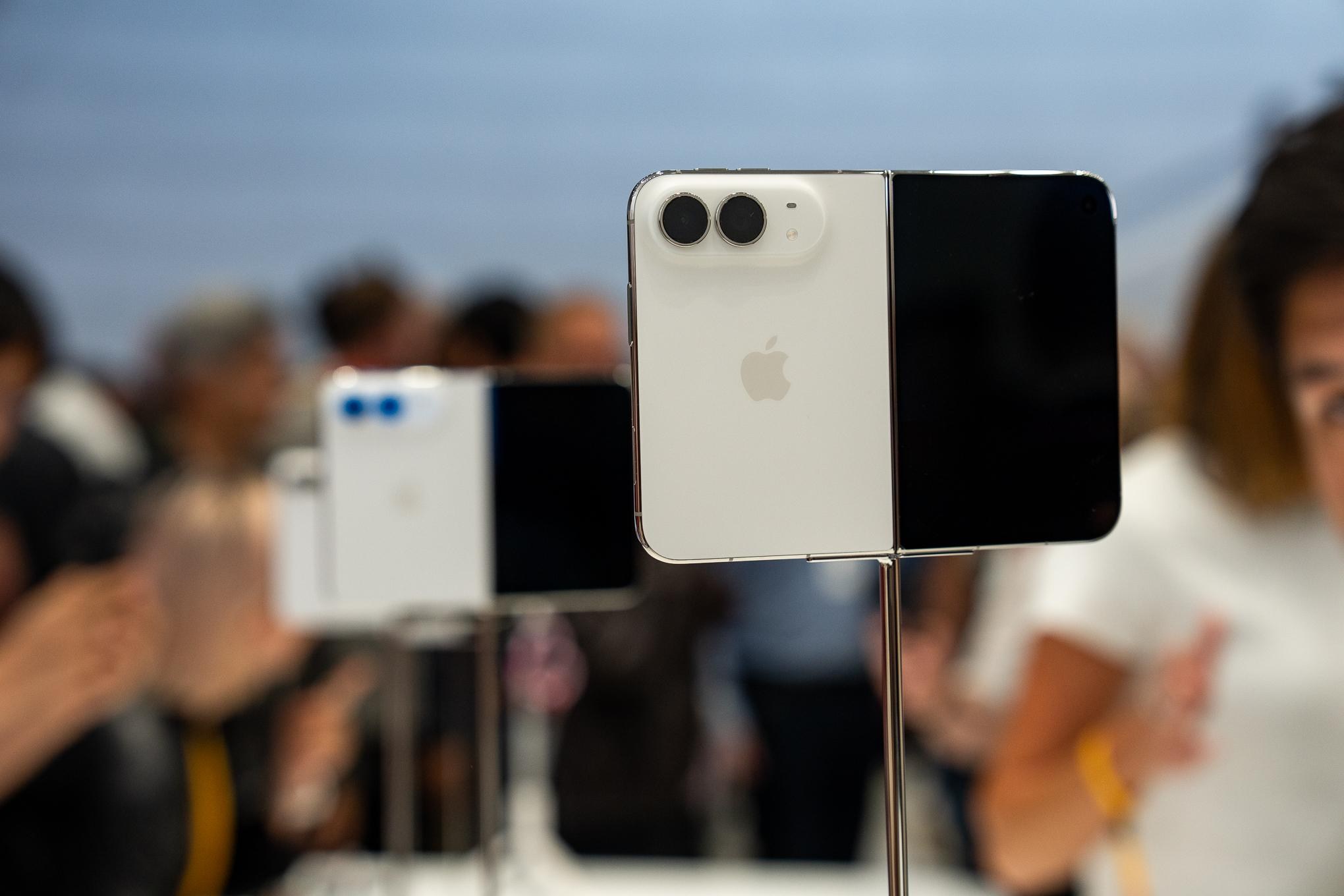 How the iPhone Duo compares to other folding phones